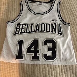 Belladona Mesh Jersey with Black Trim